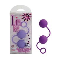 Вагинальные шарики фиолетовые "Lia Love Balls"