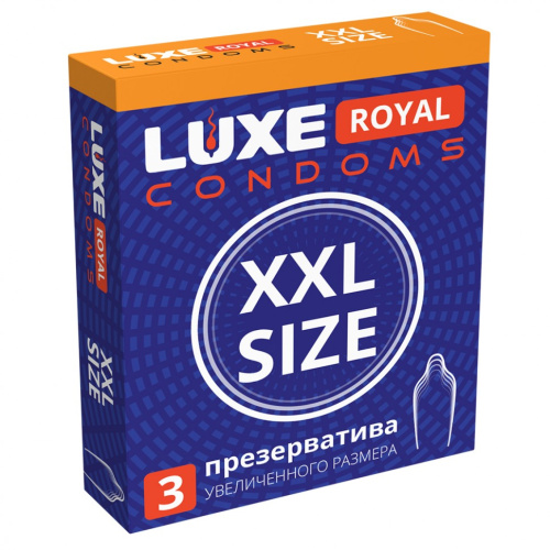 Презервативы LUXE ROYAL XXL Size 3шт
