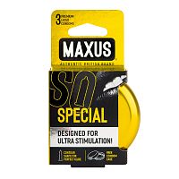 Презервативы точечно-ребристые Maxus №3 Special жк
